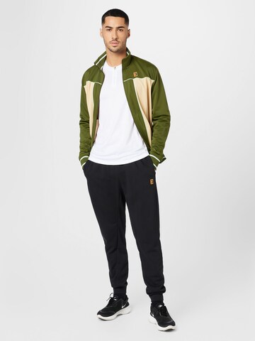 NIKE Tapered Sportsbukser i sort