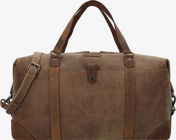 Sac week-end Harold's en marron : devant