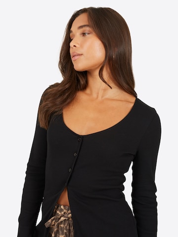 BRAVE SOUL Cardigan i sort