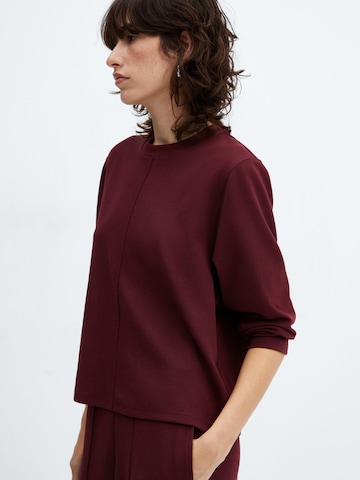 MANGO Sweatshirt in Rood