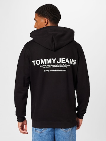 Tommy Jeans Sweatshirt in Schwarz