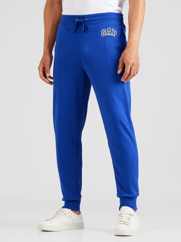 Effilé Pantalon GAP en bleu : devant