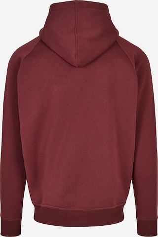 Urban Classics Zip-Up Hoodie in Red