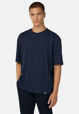 Boggi Milano T-Shirt in Blau: Vorderseite