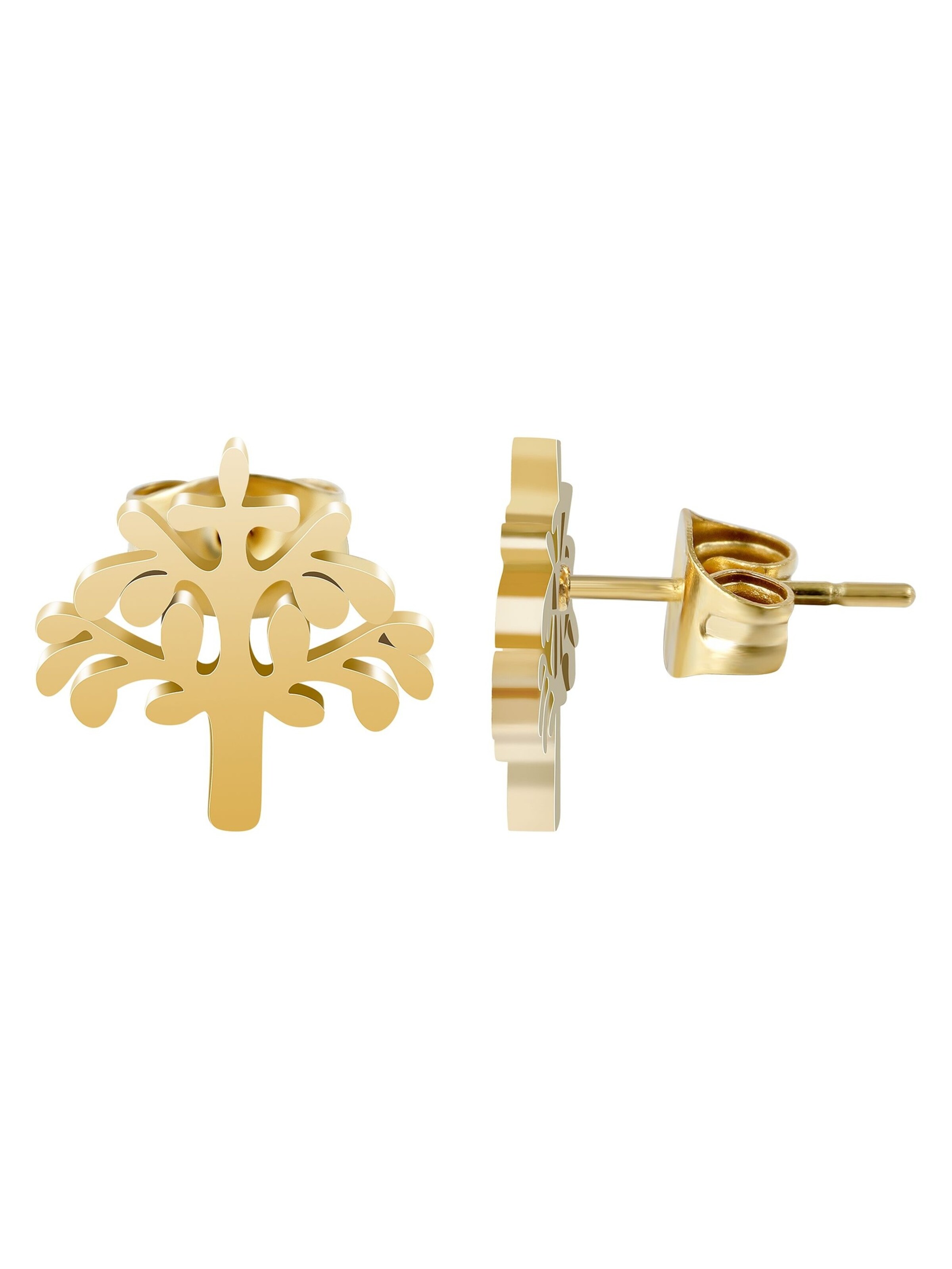 Akzent Earrings 'Marja' in Gold: front
