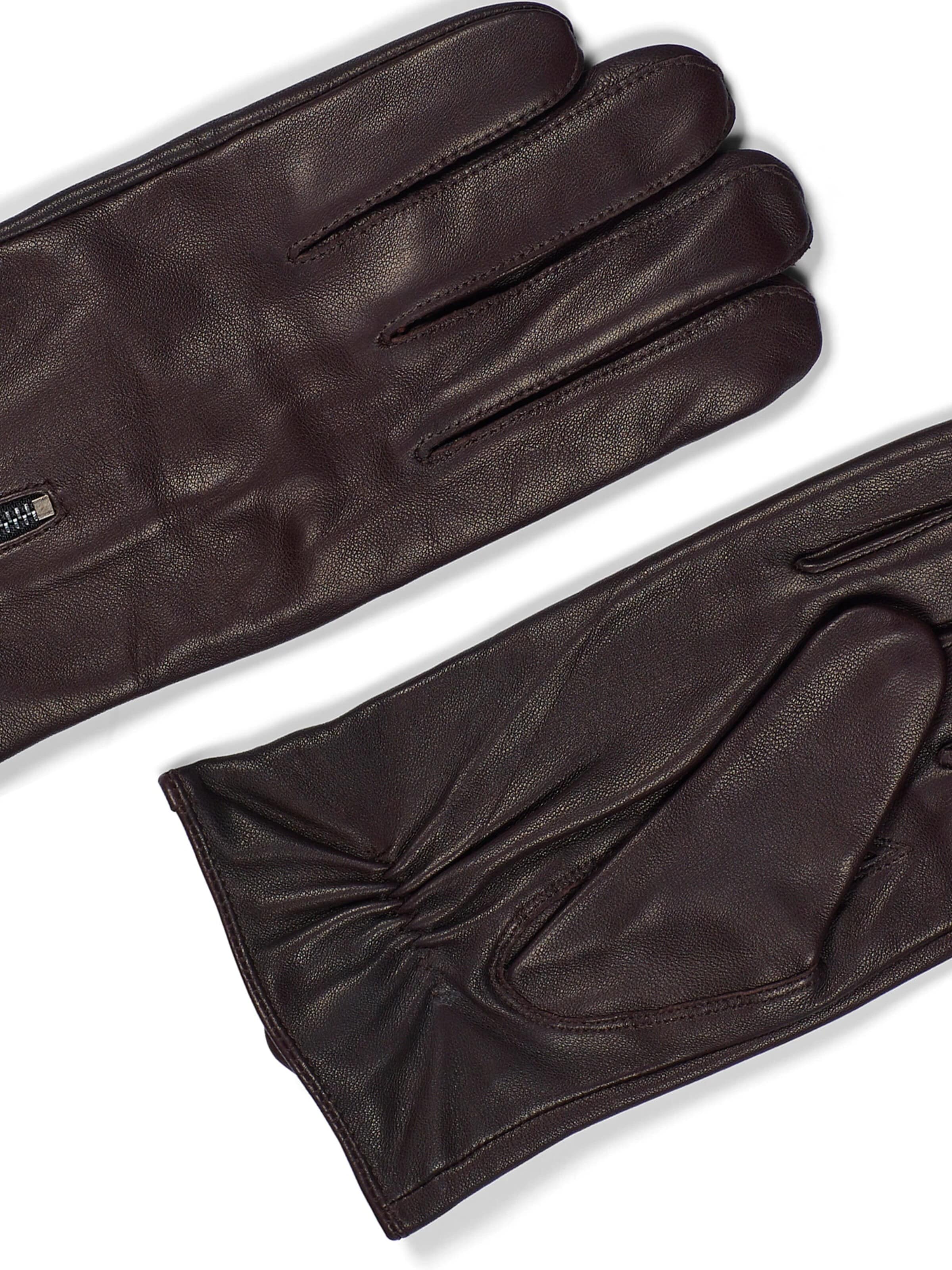 Gants 'Barney' Howard London en marron