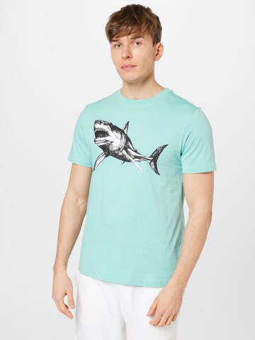 T-Shirt ANTONY MORATO en bleu : devant