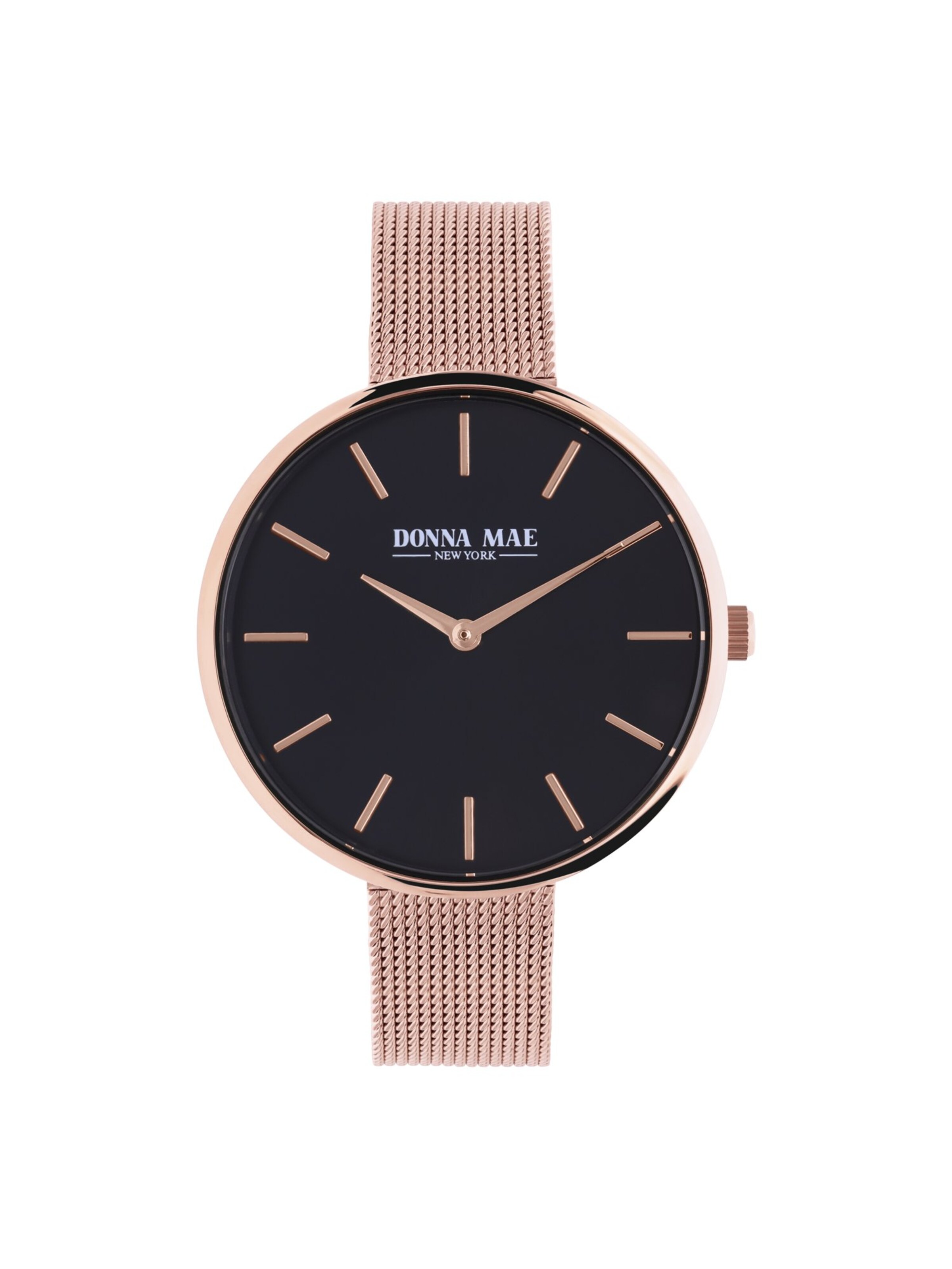 Lucardi Analoog horloge 'Masche' in Goud: voorkant