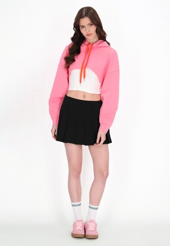 myMo ATHLSR Sweatshirt 'Back To School' in Roze