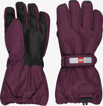 LEGO® kidswear Athletic Gloves 'LWATLIN 700' in Purple