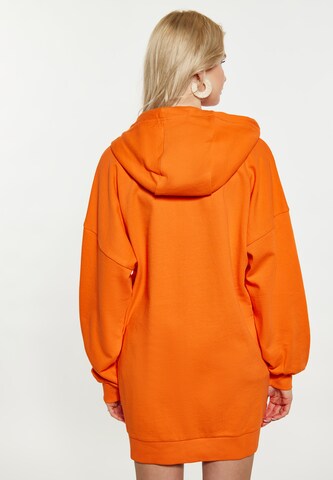 IZIA - Sudadera con cremallera en naranja