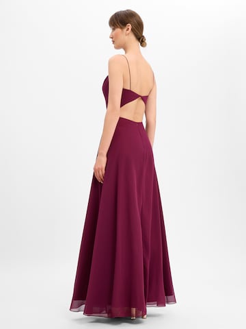 Robe de soirée Laona en violet