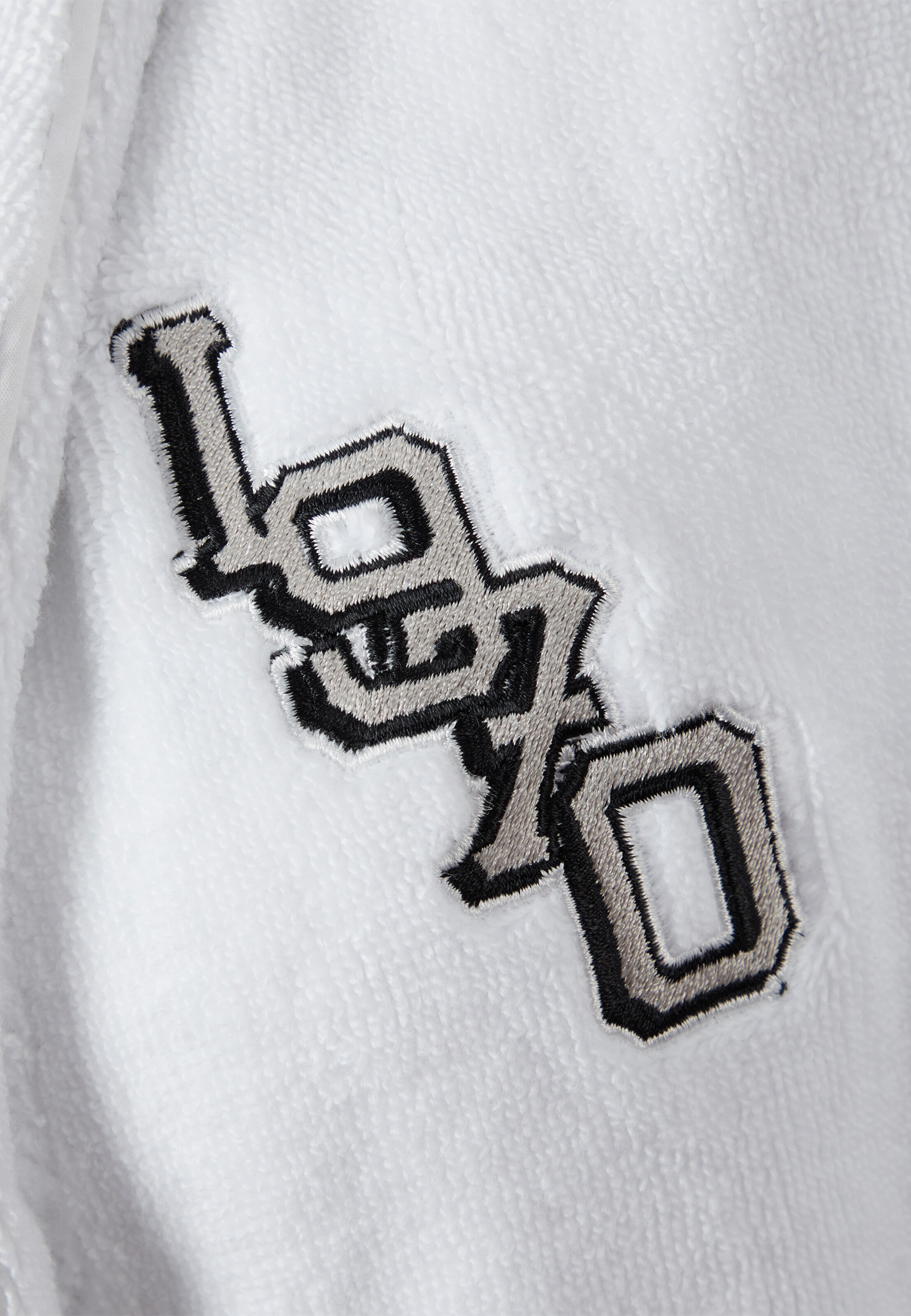 Kenzo Home Long Bathrobe in White