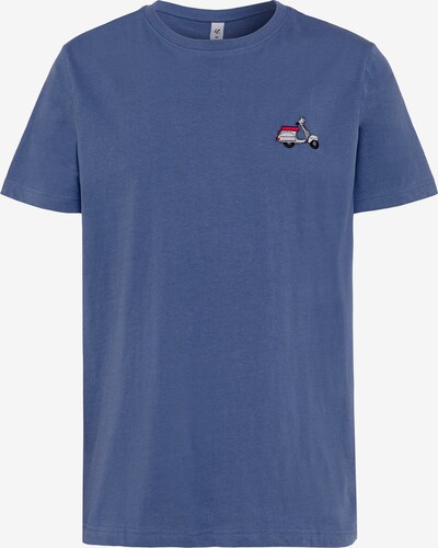 Lobster & Lemonade T-Shirt 'Karla Kolumna Sensationell' in blau / mischfarben, Produktansicht