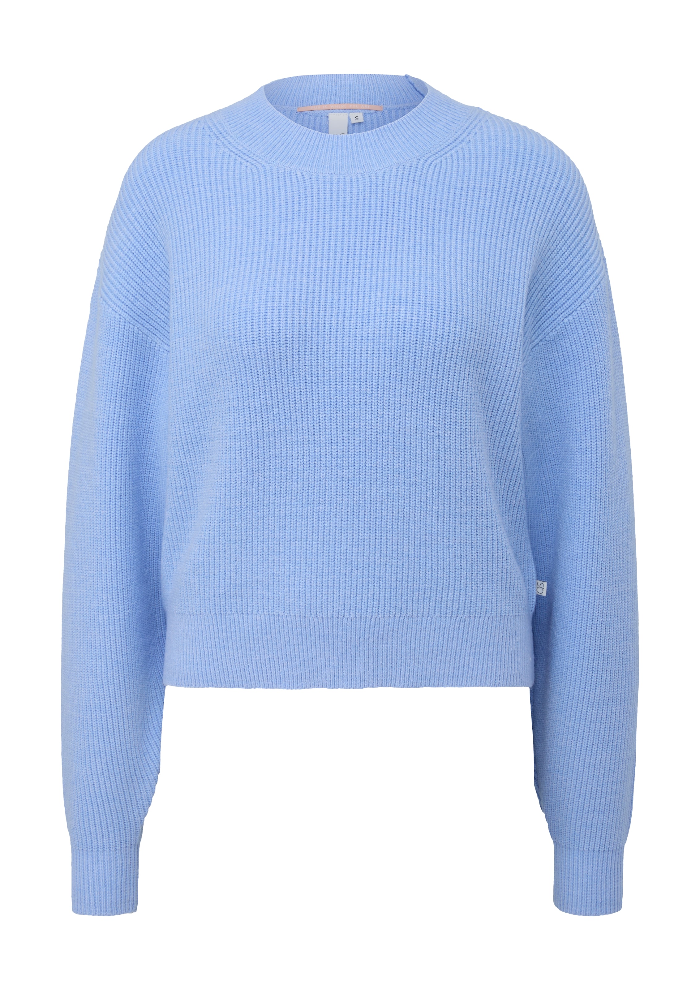 Pullover di QS in blu: frontale