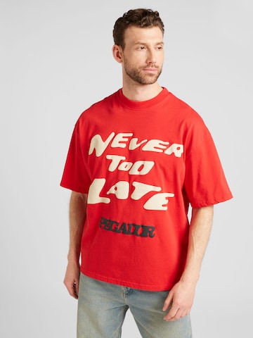 T-Shirt 'COREY' Pegador en rouge : devant