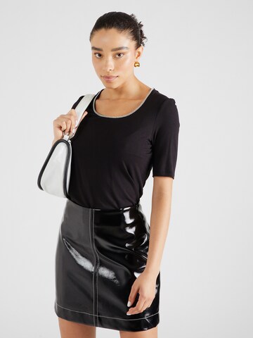 TAIFUN Shirt in Zwart: voorkant