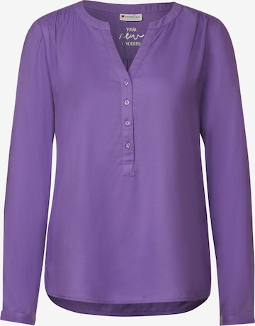 STREET ONE Blouse 'Bamika' in Purple: front