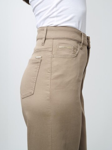Wide leg Jeans '6288' di W. Wegener in beige