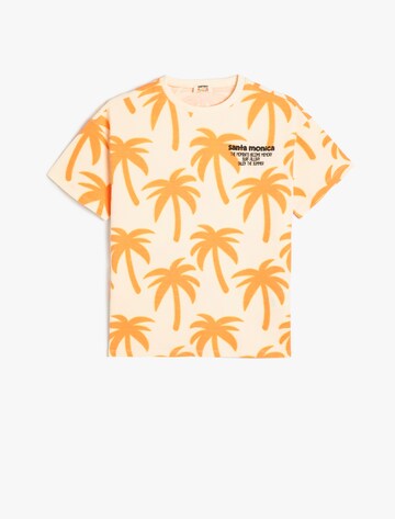 Koton Shirt in Oranje: voorkant