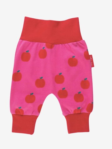 Toby Tiger Regular Pants 'Apfel-Druck' in Pink