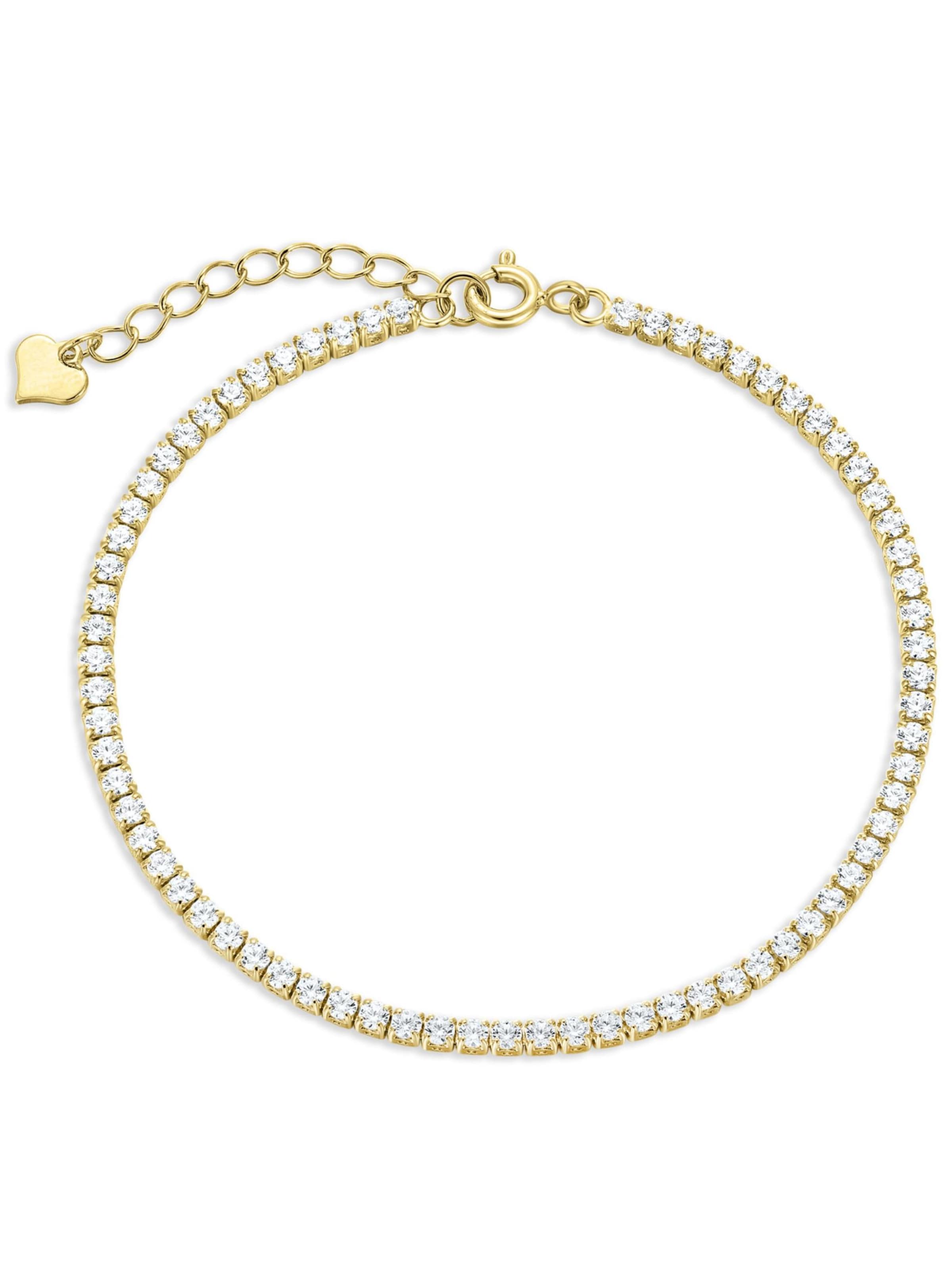 Kamiko Armband 'SKYE' in Goud: voorkant