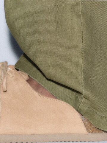 Pull&Bear Vat Cargobroek in Groen