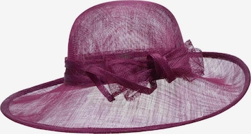 Seeberger Hat 'Hut' in Purple: front