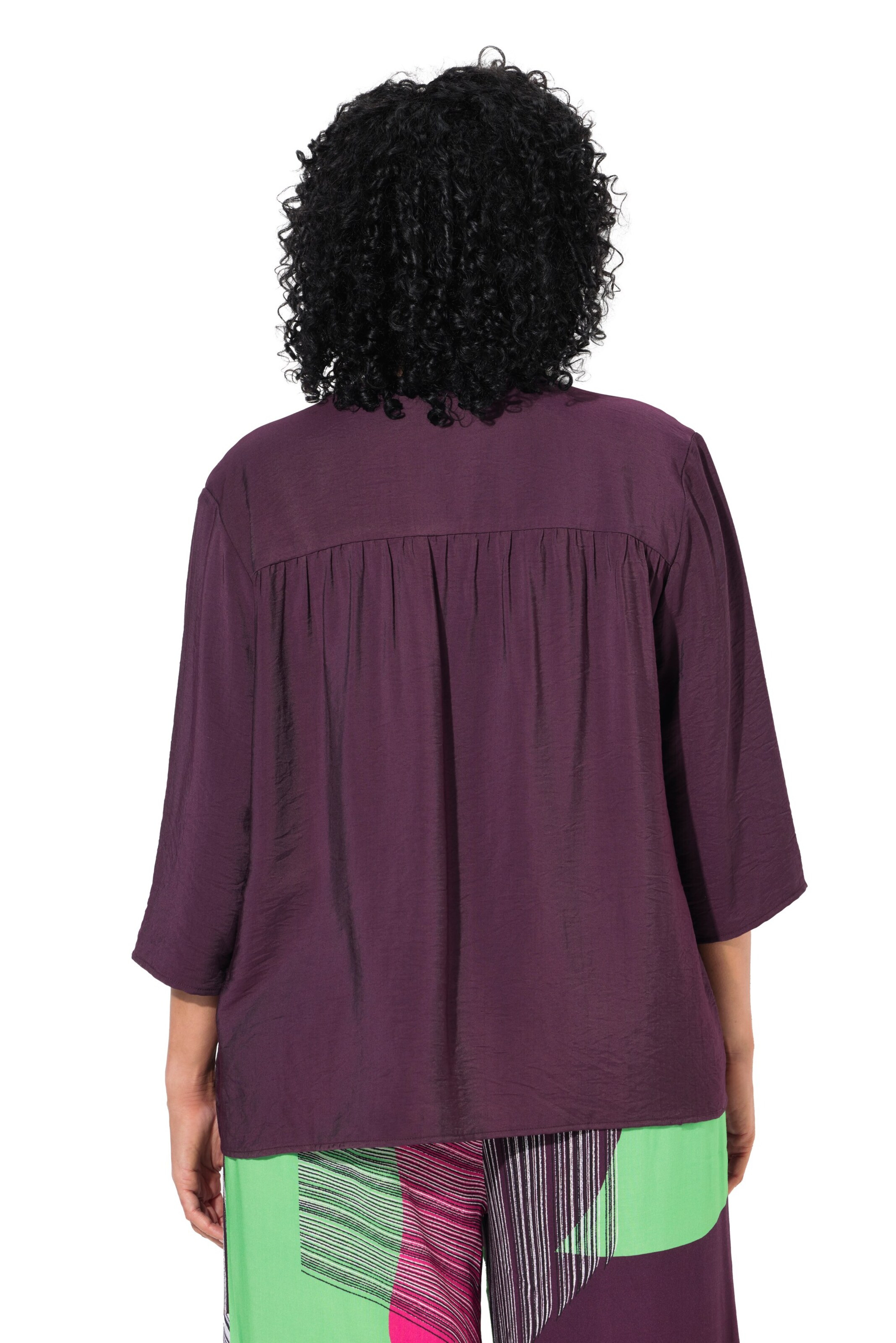 Ulla Popken Blouse in Purple