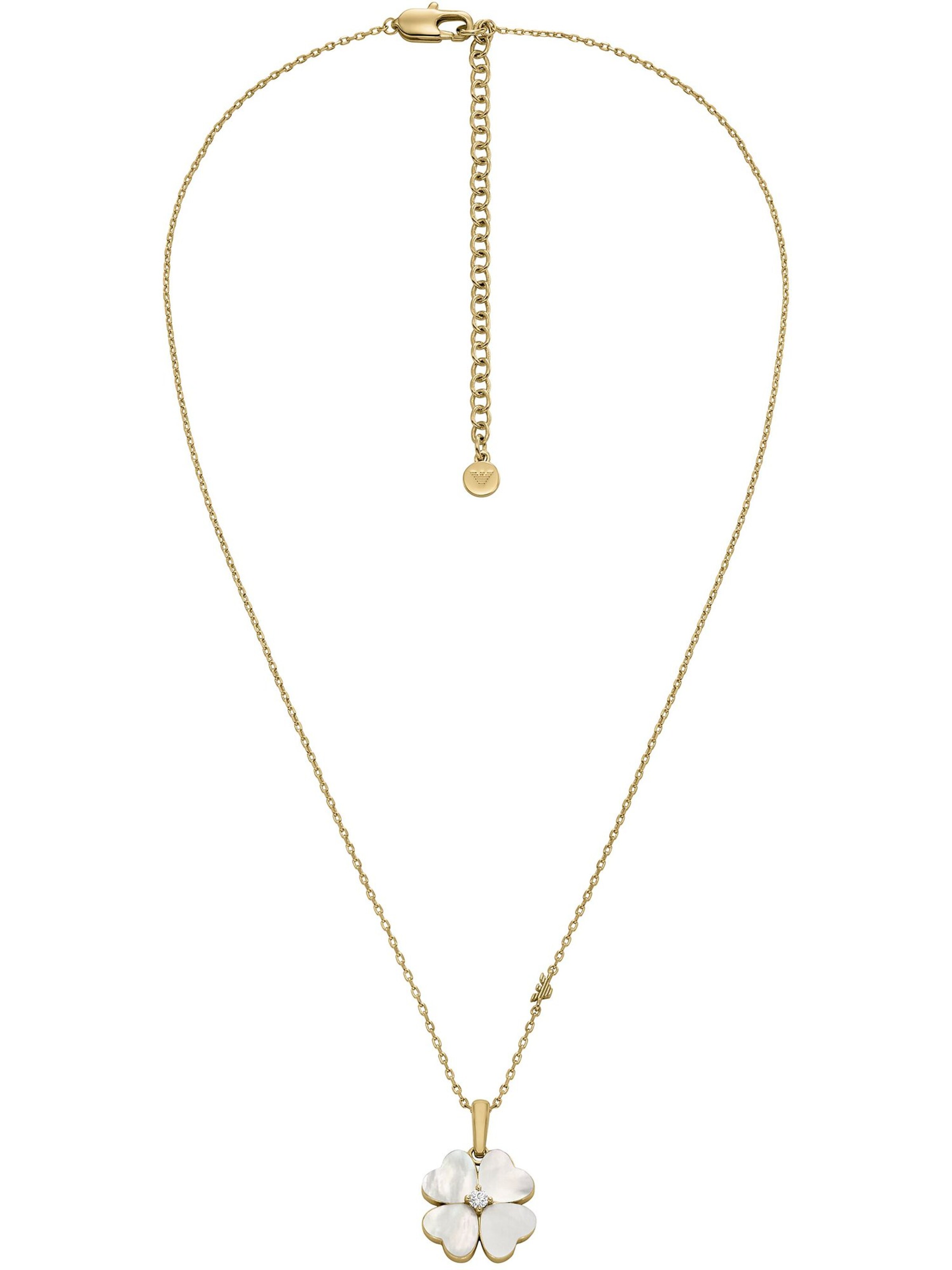 Emporio Armani Necklace in Gold: front