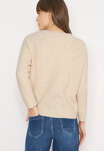 CECIL Knit Cardigan in Beige