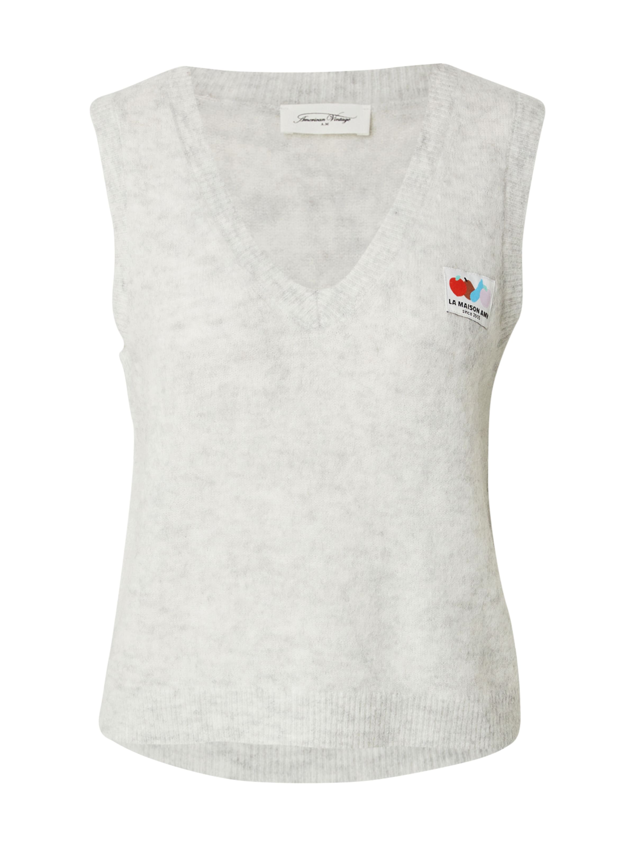 AMERICAN VINTAGE Свитер 'NENYBAY' в Серый: спереди