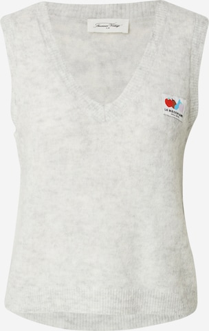 Pull-over 'NENYBAY' AMERICAN VINTAGE en gris : devant