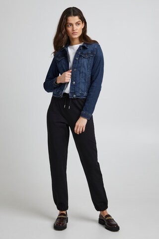 ICHI Übergangsjacke 'STAMPE' in Blau