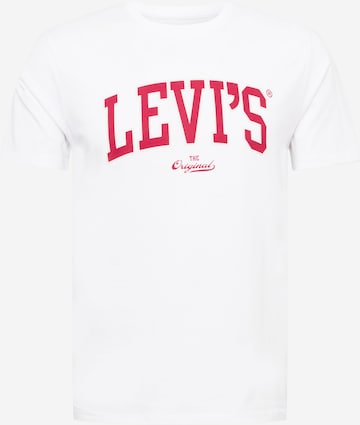 LEVI'S ® Shirt 'LSE Graphic Crewneck ' in Weiß: predná strana