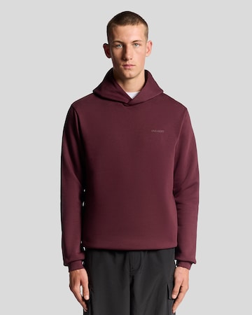 Lyle & Scott Sweatshirt in Rood: voorkant