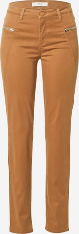 BRAX Skinny Jeans 'Shakira' in Bruin: voorkant