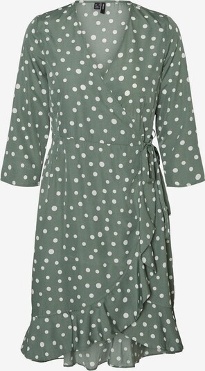 VERO MODA Robe en vert pastel / blanc, Vue avec produit