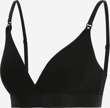 Triangle Soutien-gorge d’allaitement 'Vera' Lindex Maternity en noir : devant