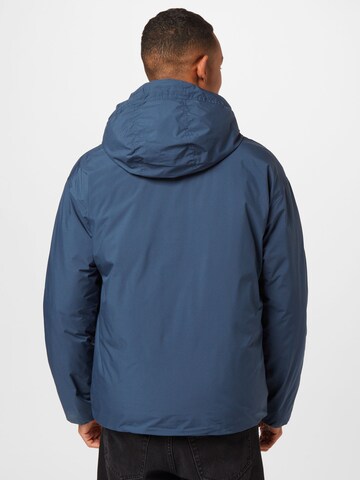 Abercrombie & Fitch Winter Jacket in Blue