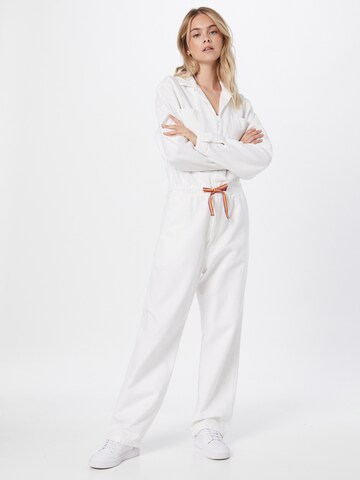 LEVI'S Jumpsuit 'LIBERATION' in White: front