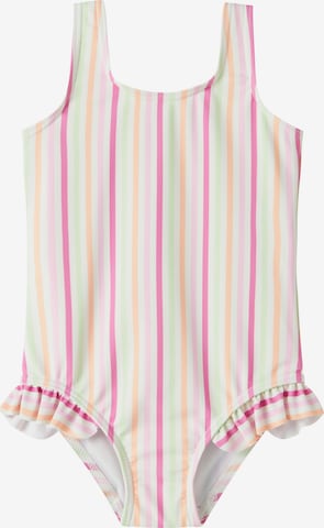 NAME IT Бански костюм 'NMFZILUA' в розово: отпред