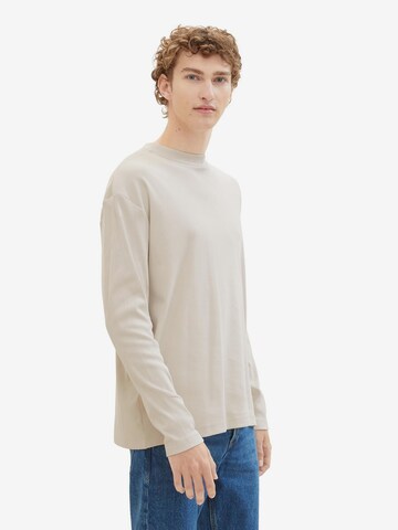 TOM TAILOR DENIM T-shirt i beige