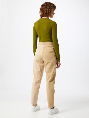 Missguided Tapered Trousers in Beige