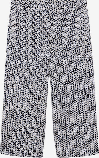 Pantaloni VIOLETA by Mango pe bleumarin / galben muștar / negru / alb, Vizualizare produs