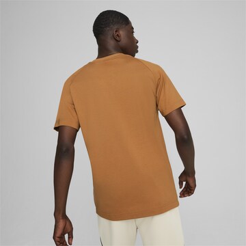 T-Shirt fonctionnel PUMA en marron