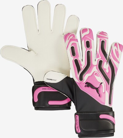 PUMA Sporthandschuhe in pink / schwarz / weiß, Produktansicht