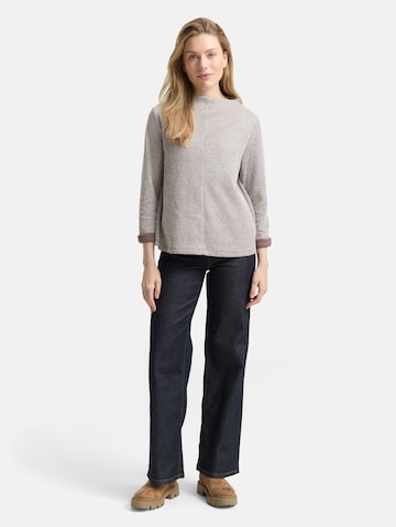 TOM TAILOR Sweatshirt in Bruin