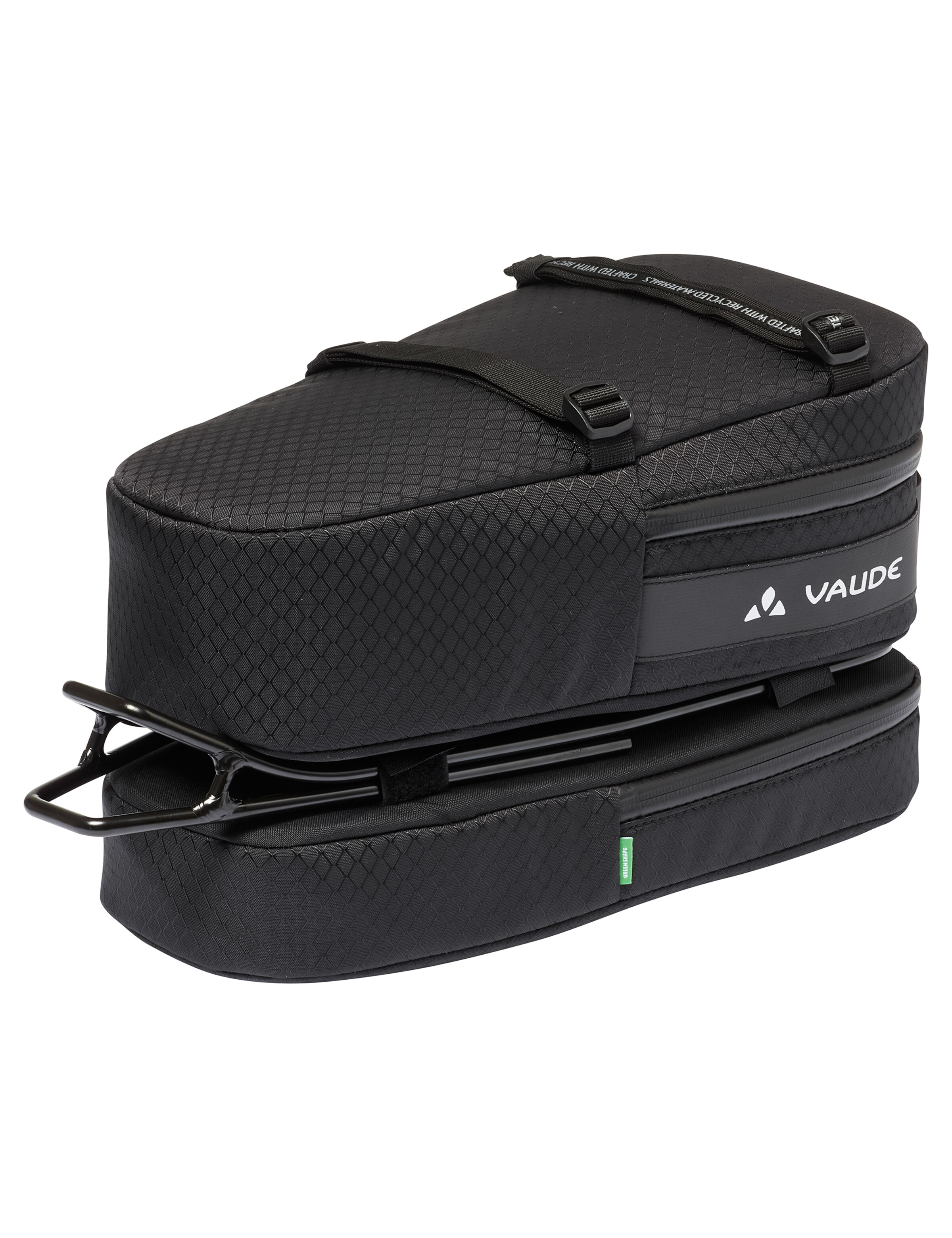 VAUDE Outdoor equipment 'Cyclist Saddle Bag' in Black: front