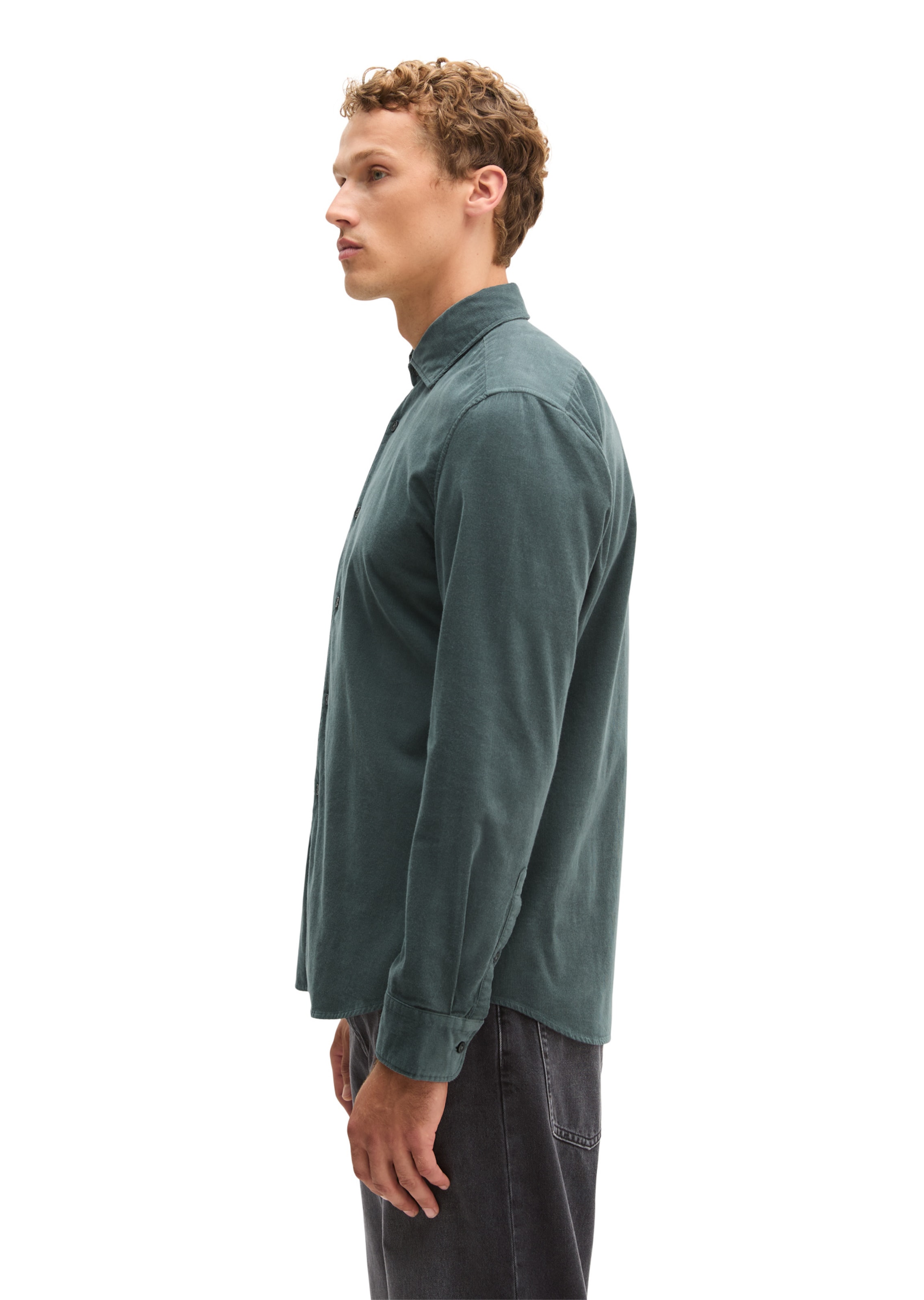 Marc O'Polo Regular fit Button Up Shirt in Green